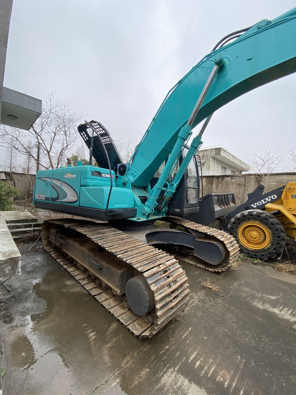 Kobelco SK200 Second hand Kobelco SK200-8 Hydraulic crawler excavator Good condition Used digging machine cheap price