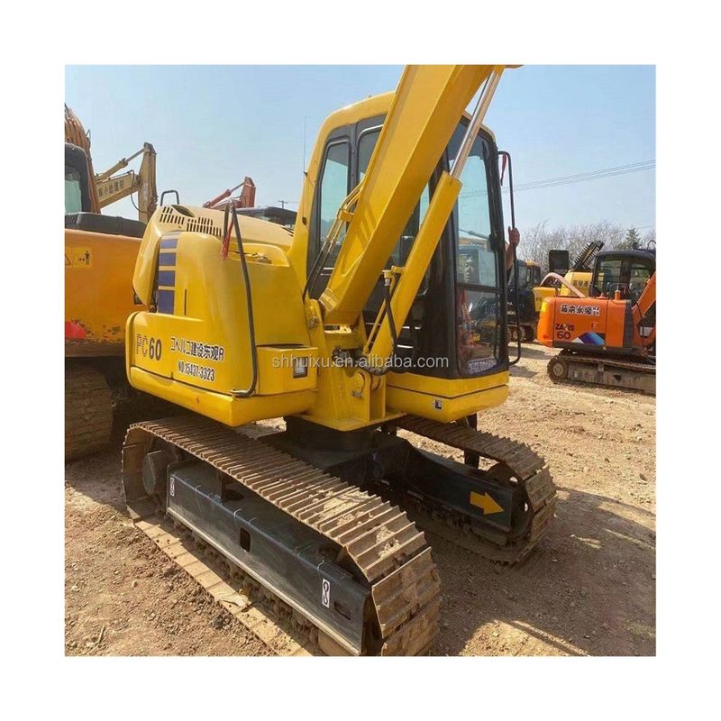 Komatsu PC60 hydraulic crawler excavator 6 ton high quality second hand excavator Japan origin cheap price Komatsu Excavator