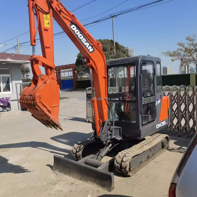 Doosan hot sale Used Original Doosan DH35 excavator,Doosan mini excavator with dozer blade,Doosan DH35 DH55 DH60 DH70 DH80 DX80 DX75 in stock