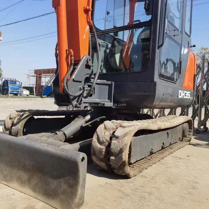Doosan hot sale Used Original Doosan DH35 excavator,Doosan mini excavator with dozer blade,Doosan DH35 DH55 DH60 DH70 DH80 DX80 DX75 in stock