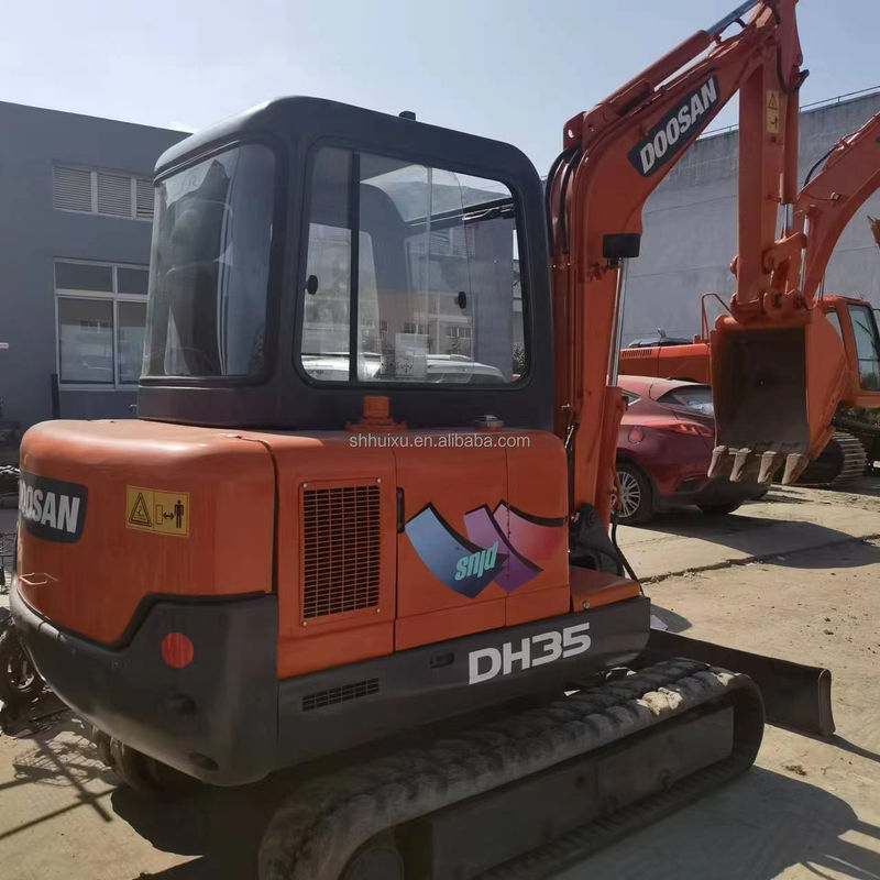 Doosan hot sale Used Original Doosan DH35 excavator,Doosan mini excavator with dozer blade,Doosan DH35 DH55 DH60 DH70 DH80 DX80 DX75 in stock