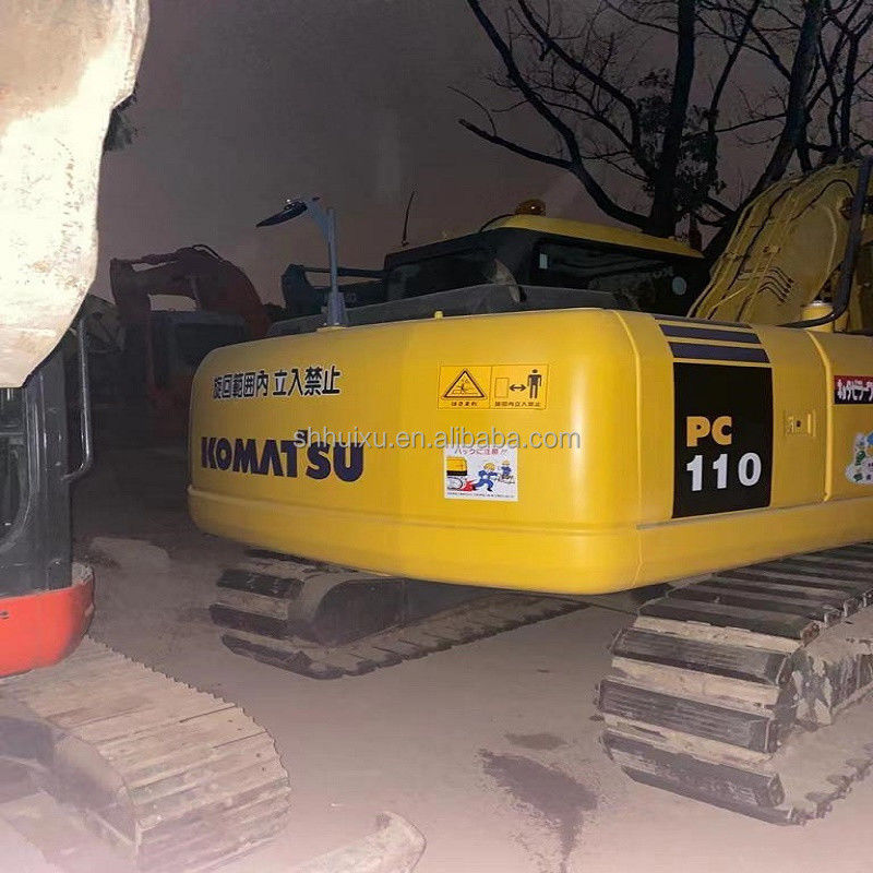 Komatsu Hydraulic Crawler excavator Used Komatsu PC110 second hand Japanese digging machine Komatsu Excavator