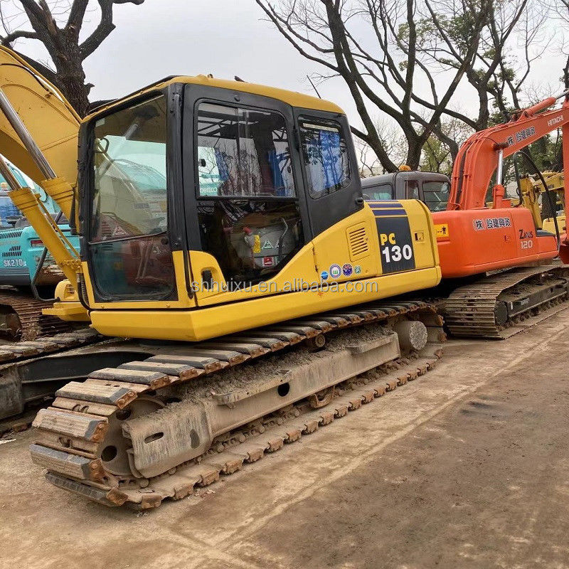 Komatsu Cheap crawler excavator PC130 used komatsu mini Second hand digging machine Komatsu Excavator