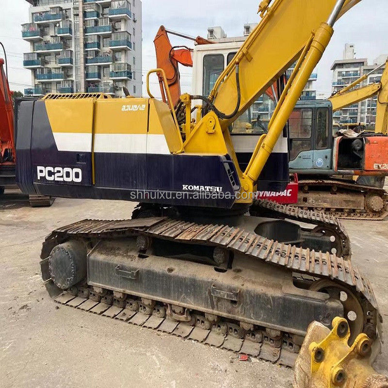 Komatsu Used komatsu PC200-7 crawler excavator second hand digging machine Japan origin for sale Komatsu Excavator