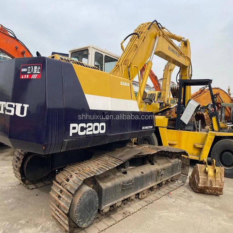 Komatsu Used komatsu PC200-7 crawler excavator second hand digging machine Japan origin for sale Komatsu Excavator