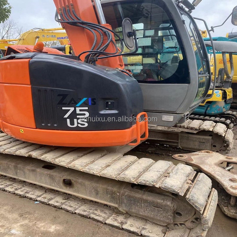 Hitachi  hot sale used hitachi ex75ur excavator/Second hand Small Crawler Excavator good condition HITACHI 75
