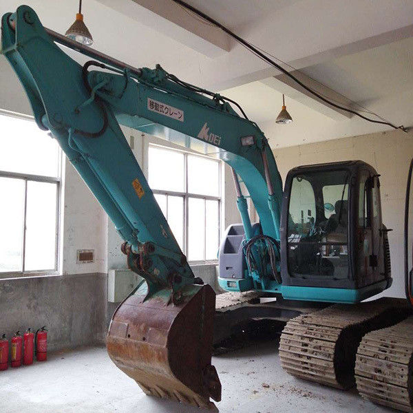 Japan 12 ton mini used kobelco 125 second hand excavator with low price trade SK125 SK125SR