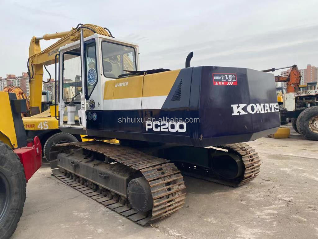 Komatsu Used komatsu PC200-7 crawler excavator second hand digging machine Japan origin for sale Komatsu Excavator