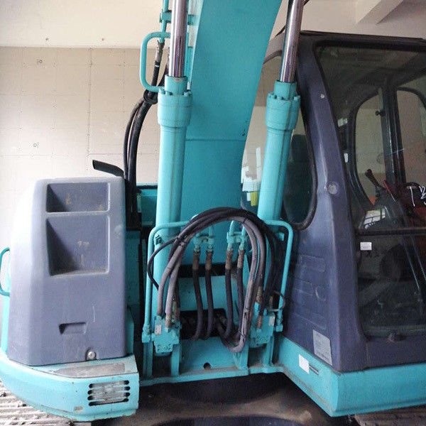 Japan 12 ton mini used kobelco 125 second hand excavator with low price trade SK125 SK125SR
