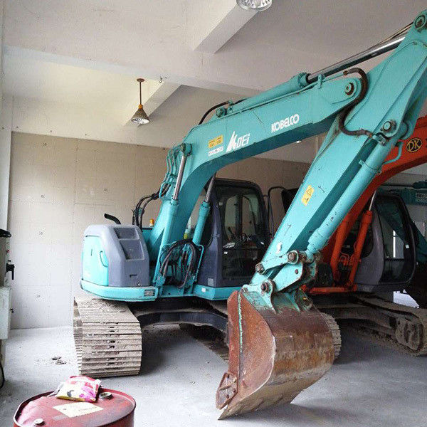 Japan 12 ton mini used kobelco 125 second hand excavator with low price trade SK125 SK125SR