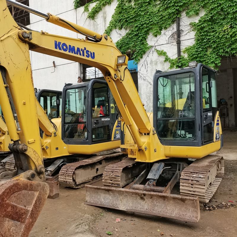 komatsu pc55mr-2 excavator used/second hand komatsu pc55MR mini excavator on sale