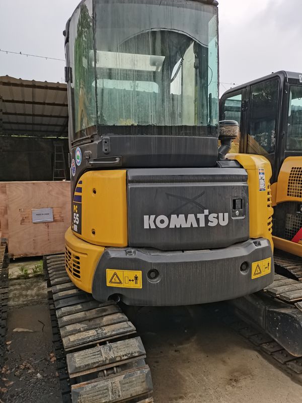 komatsu pc55mr-2 excavator used/second hand komatsu pc55MR mini excavator on sale