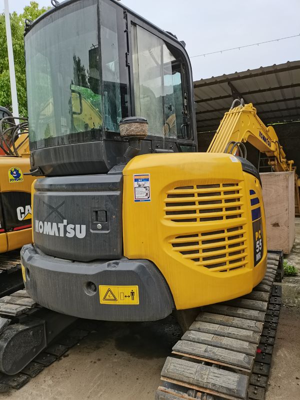 komatsu pc55mr-2 excavator used/second hand komatsu pc55MR mini excavator on sale