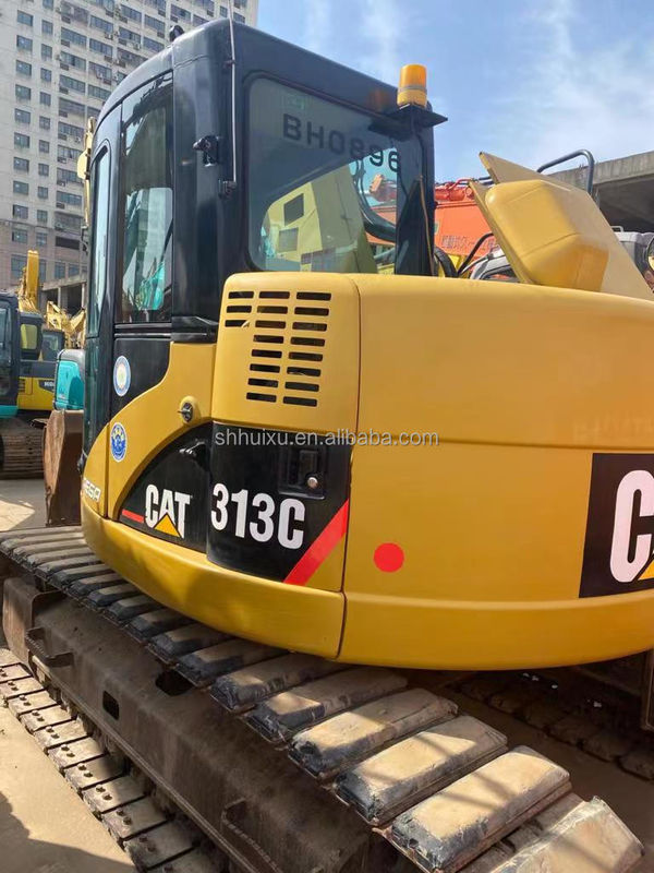used excavators cat313/ hydraulic crawler excavator low price used digging machine CAT313C in good condition for sale