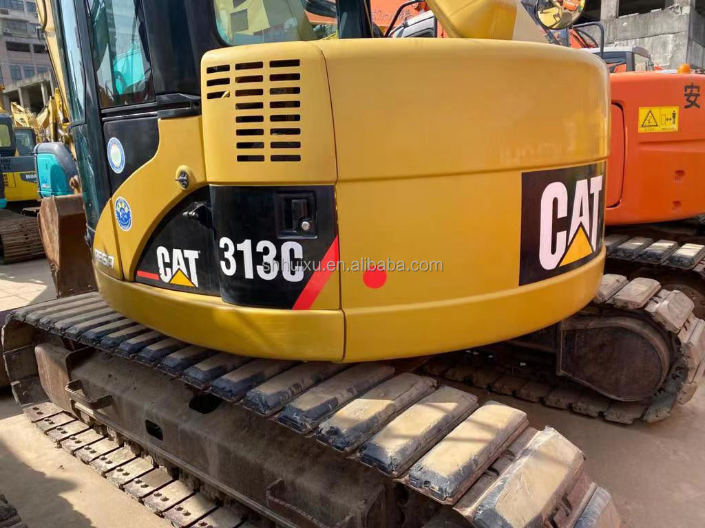 used excavators cat313/ hydraulic crawler excavator low price used digging machine CAT313C in good condition for sale