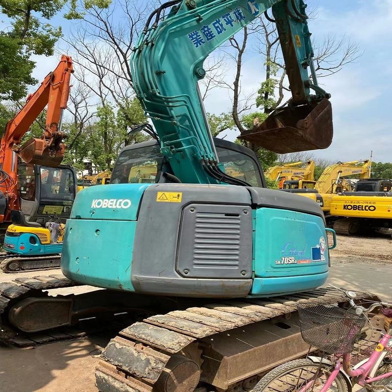 Used Kobelco Excavator SK70SR Kobelco Mini Excavators Kobelco 7 Ton Excavator For Sale