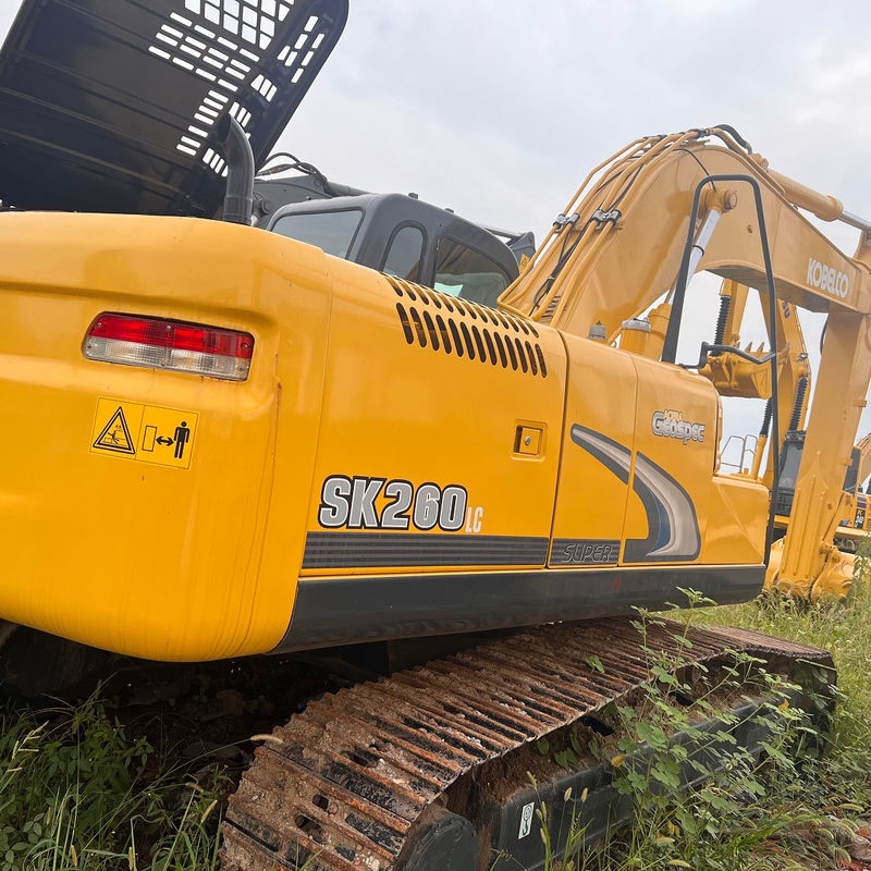 Used excavator Kobelco SK260 second hand digger used machinery 26 ton hand earth digger used digger