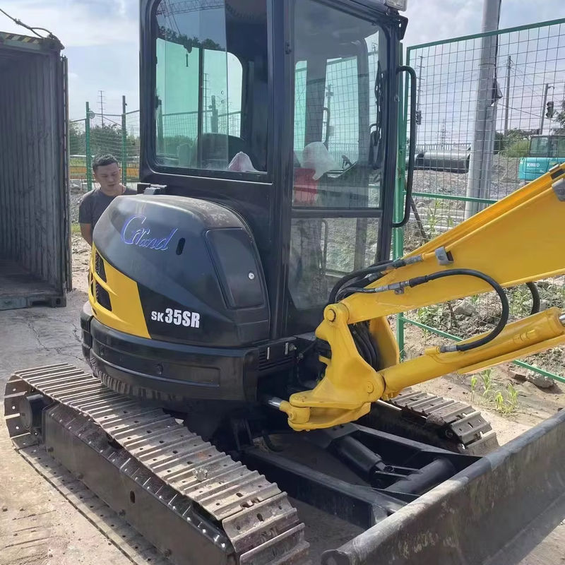 high quality used excavator kobelco 35sr/working condition second hand cheap excavator kobelco 35sr