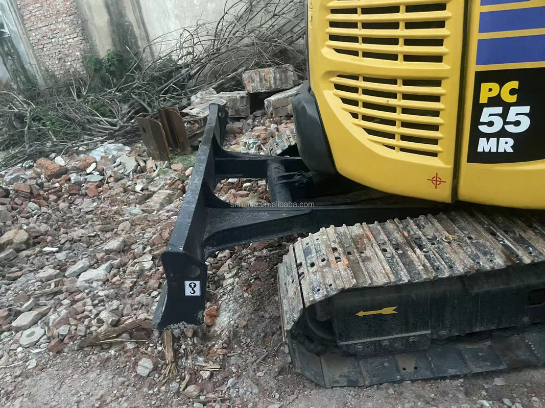 High quality KOMATSU PC55MR second hand hydraulic crawler excavator Japan origin/Used mini digger KOMATSU PC55MR Cheap price