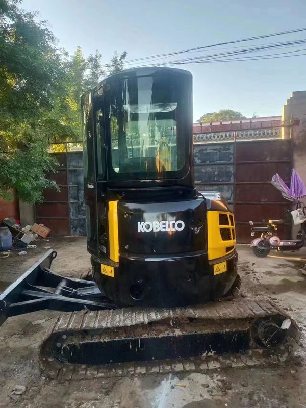 high quality used excavator kobelco 35sr/working condition second hand cheap excavator kobelco 35sr