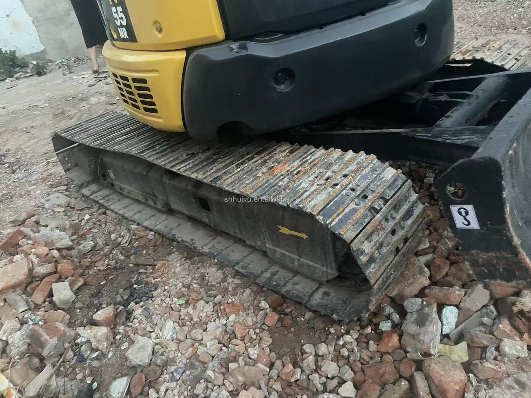 High quality KOMATSU PC55MR second hand hydraulic crawler excavator Japan origin/Used mini digger KOMATSU PC55MR Cheap price