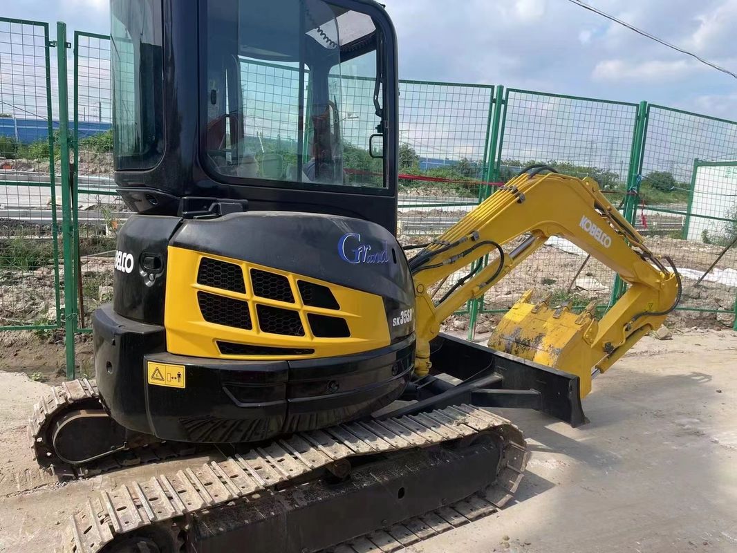 high quality used excavator kobelco 35sr/working condition second hand cheap excavator kobelco 35sr