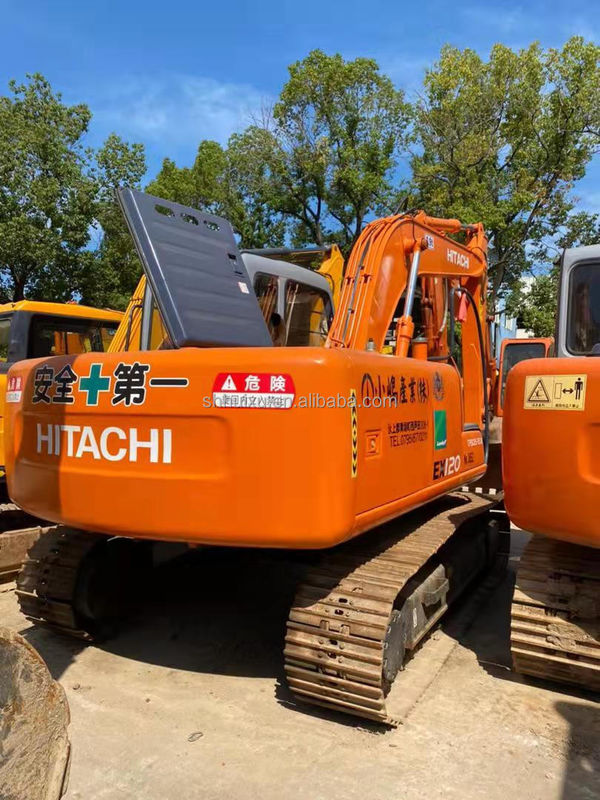 Hitachi  hot sale Excellent quality used hydraulic crawler excavator Hitachi EX120 Second hand digging machine for sale