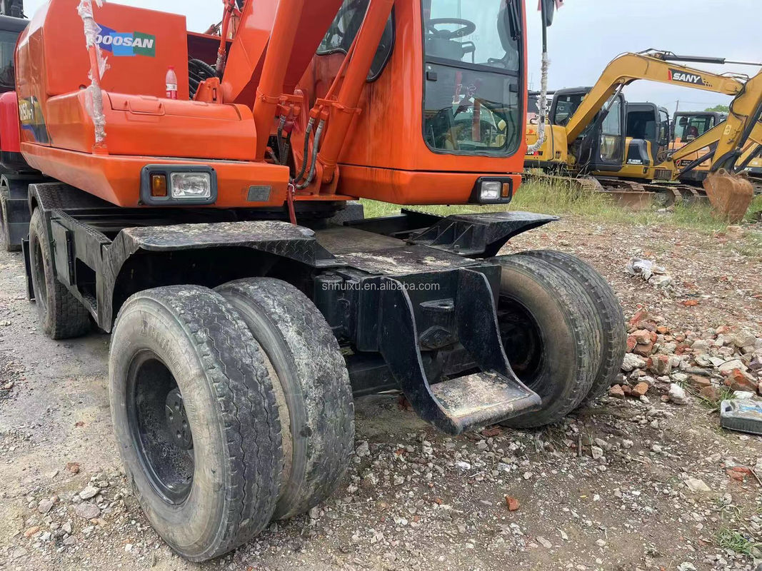 China wheeled excavator Doosan 150 second hand  excavator heavy machine large excavator