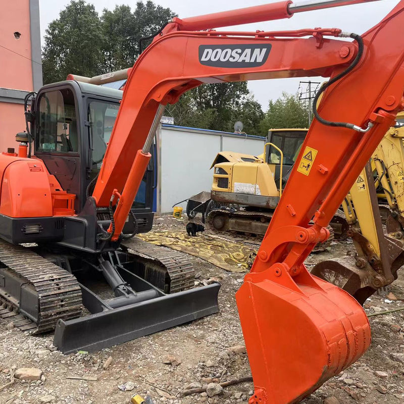Used hydraulic excavator Doosan DH60-7 small digger excav used cheap second hand machine used sale
