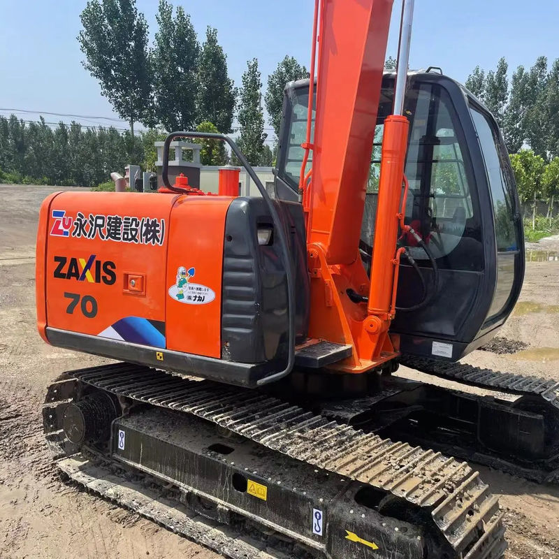 second hand zaxis70 zaxis 70 Hitachi zx70 Hitachi70 7 ton mini excavator for sale