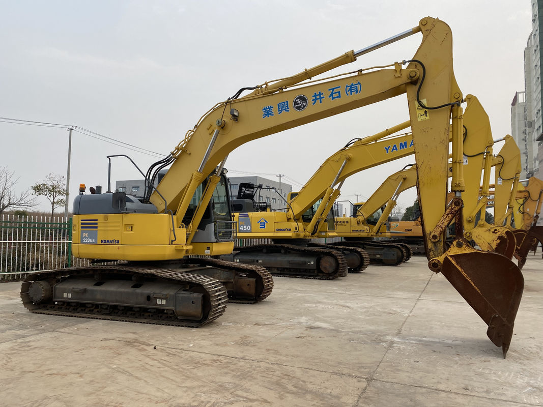 Komatsu KOMATSU PC228 Second hand good quality hydraulic crawler excavator used digging machine Japan origin Komatsu Excavator
