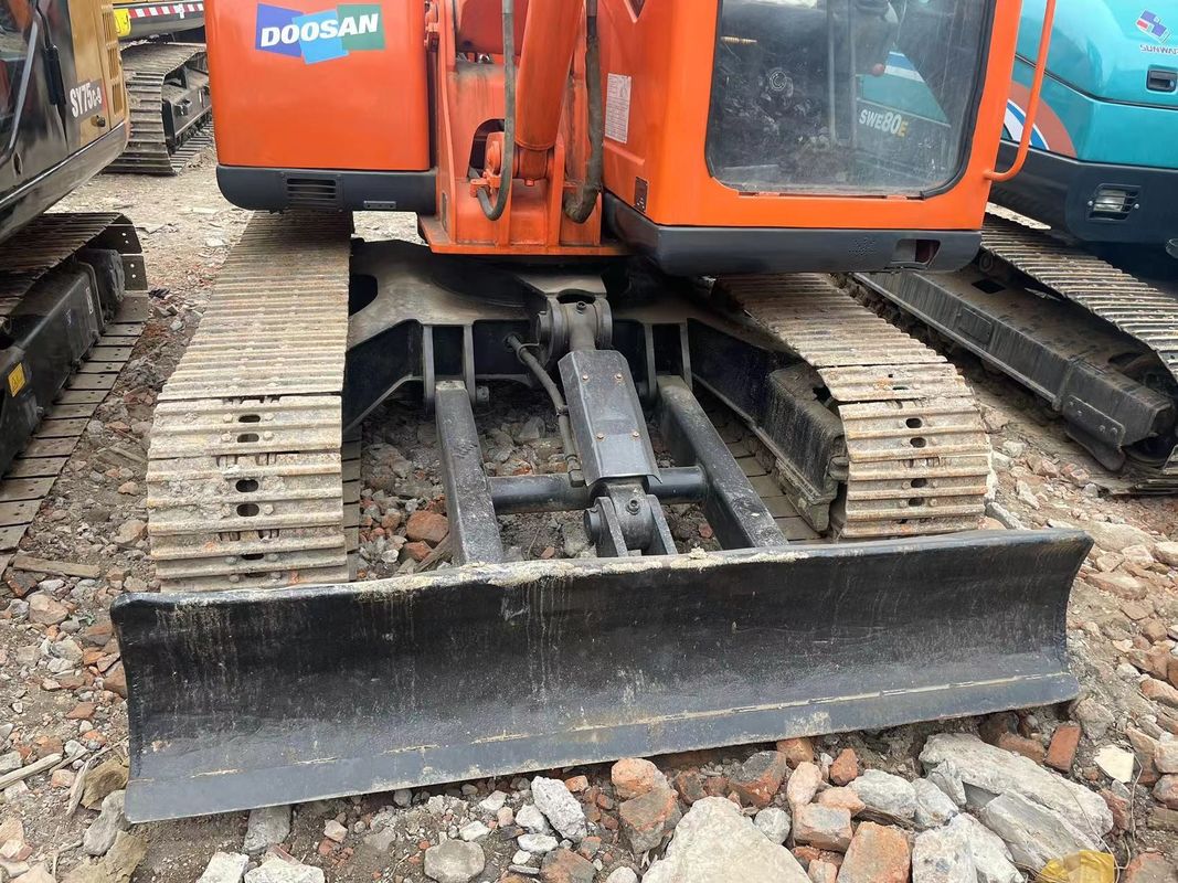 Good performance excavator Doosan DX75 small digger used machinery 6 tons excav sale for mini the excav best