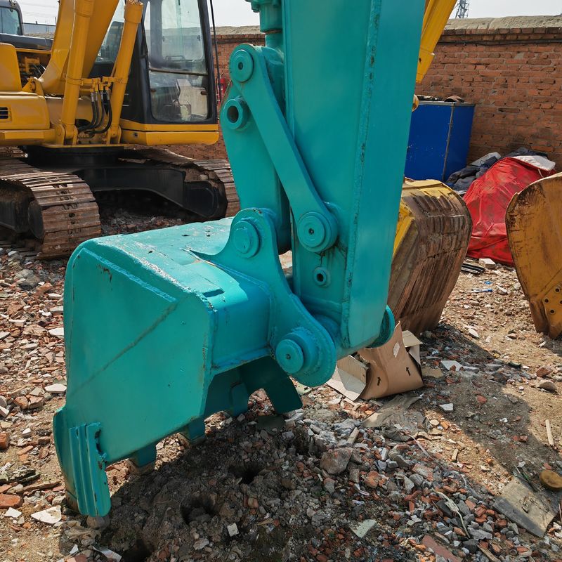 low working hours second hand crawler excavator kobelco 135/original color used kobelco 135 on sale
