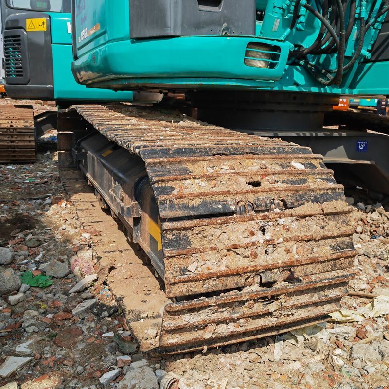 low working hours second hand crawler excavator kobelco 135/original color used kobelco 135 on sale