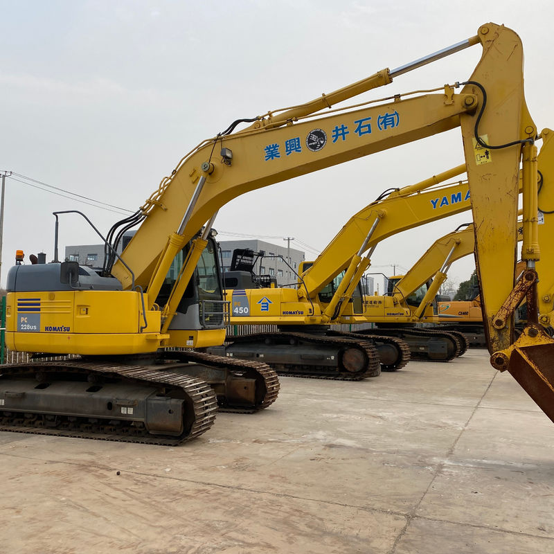 Komatsu Used digging machine KOMATSU PC228US Japan origin/Second hand hydraulic crawler excavator good quality Komatsu Excavator