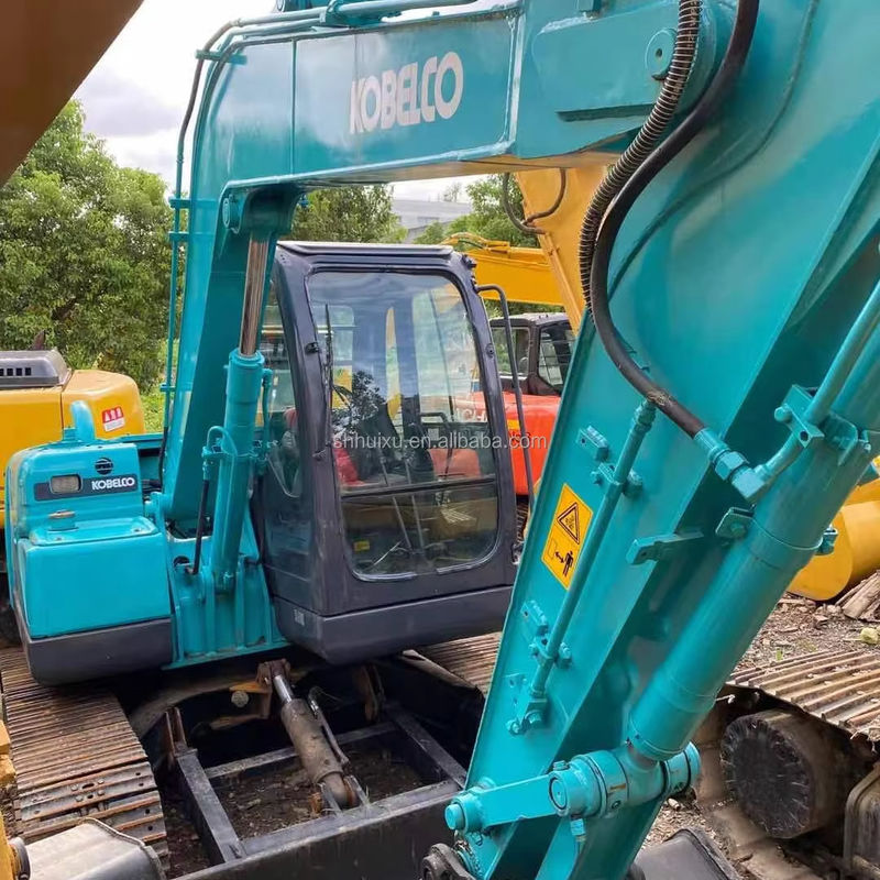 Medium Size Excavator Used Kobelco 75 Low Working Hours Machinery Repair Shops