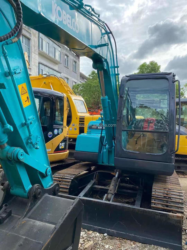 Medium Size Excavator Used Kobelco 75 Low Working Hours Machinery Repair Shops