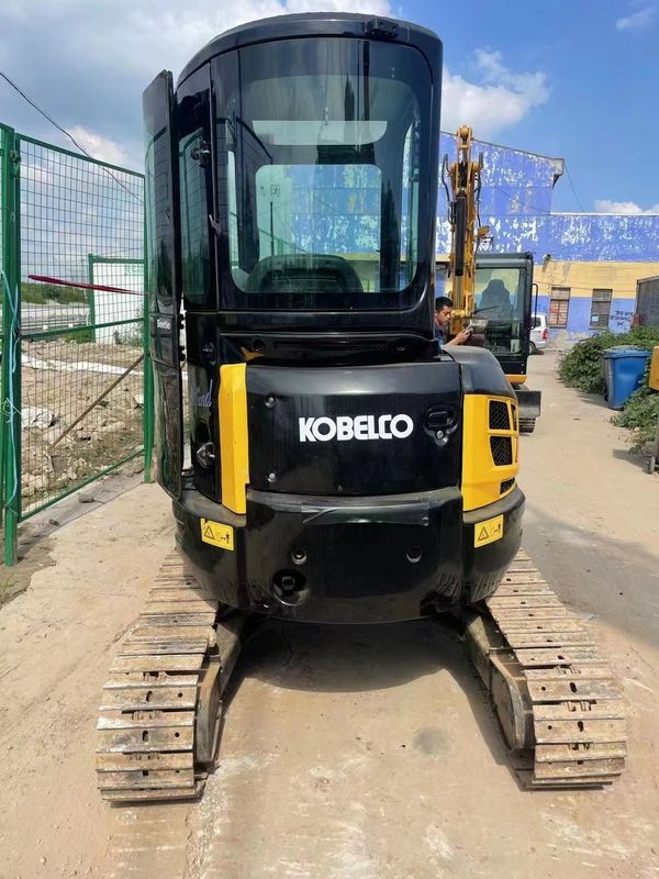 High Engine Power Mini Excavator Used Kobelco Sk35 3.5 Ton 0.75m3