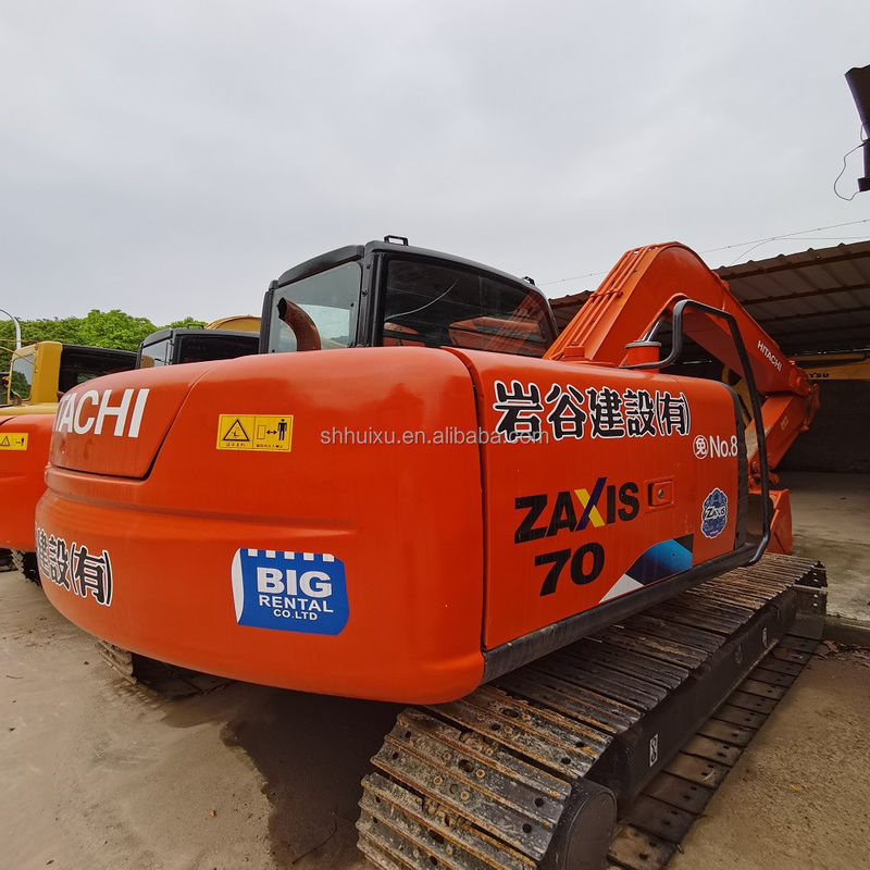 Hitachi in stock Good condition Hitachi ZX70 second hand hydraulic crawler excavator /Used mini digger Hitachi ZX70 Cheap price