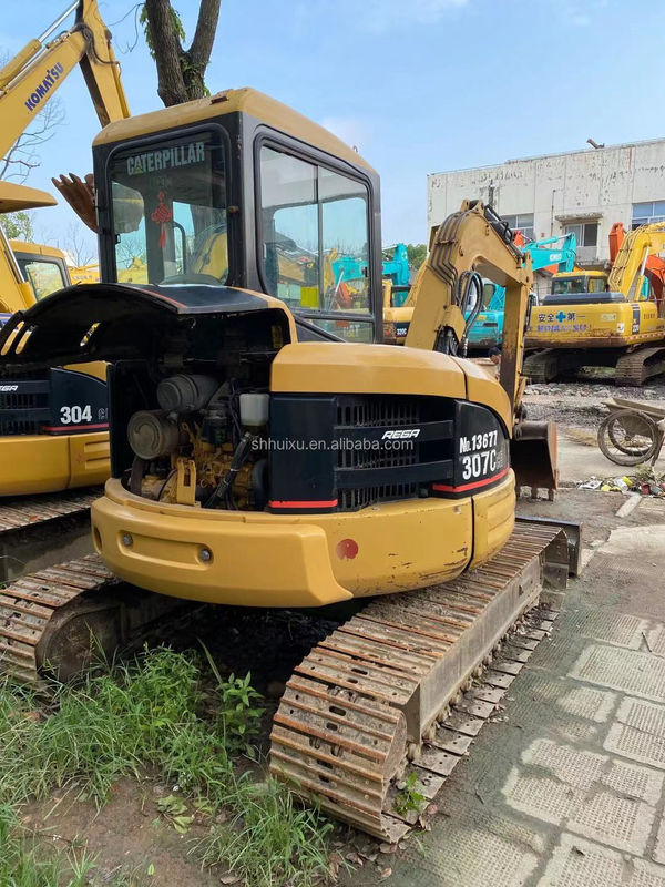 Japan origin Second Hand good quality hydraulic crawler excavator CAT307C 7T/Used mini Digger CAT307C cheap price