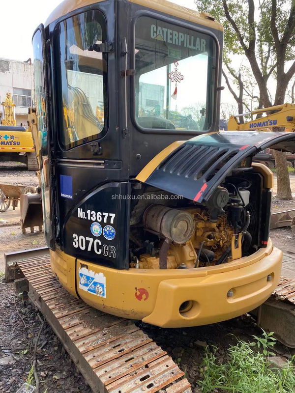 Japan origin Second Hand good quality hydraulic crawler excavator CAT307C 7T/Used mini Digger CAT307C cheap price
