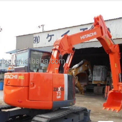 Hitachi  hot sale Used mini digger Hitachi ZX75 cheap price Nice quality Second hand hydraulic crawler excavator
