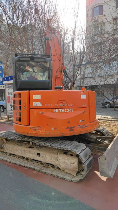 Hitachi  hot sale Used mini digger Hitachi ZX75 cheap price Nice quality Second hand hydraulic crawler excavator