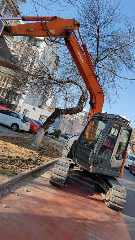 Hitachi  hot sale Used mini digger Hitachi ZX75 cheap price Nice quality Second hand hydraulic crawler excavator