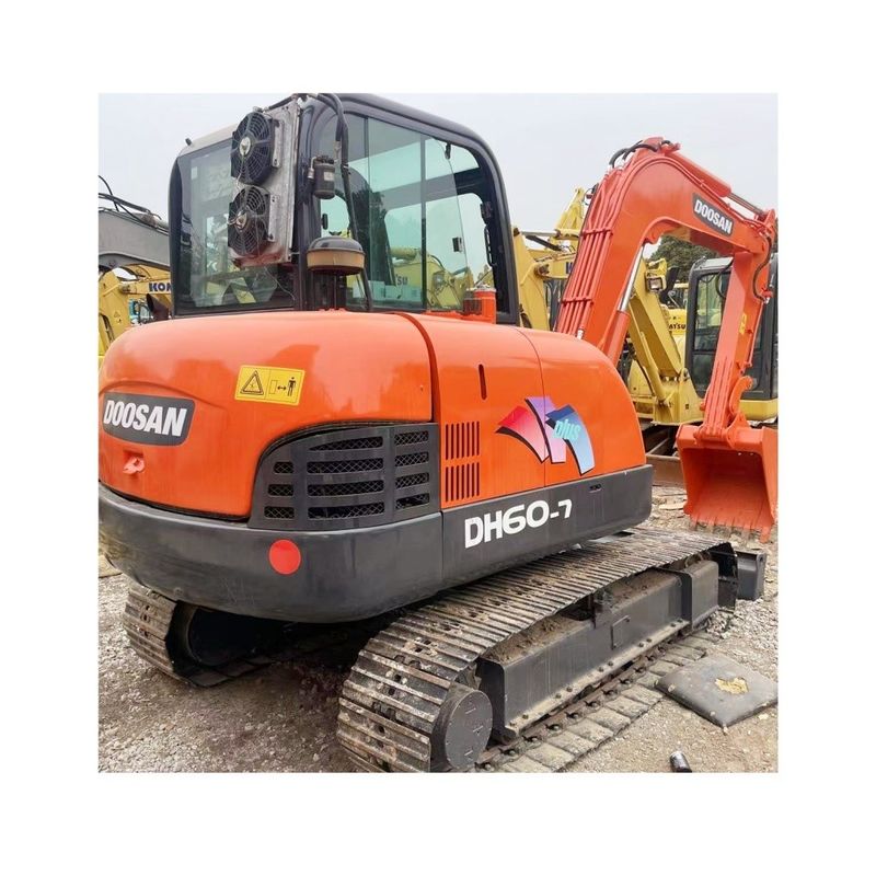 New Good sales of second-hand excavator Doosan DX60 excavator used crawler digger doosan DH60 factory price on sale