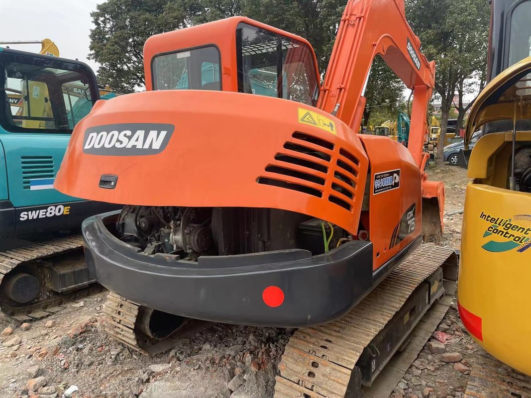 used carwler excavator/ best quality used doosan75 Korea origin used mini digger Doosan75