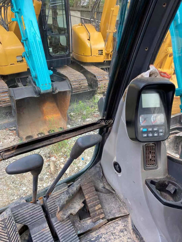 Blue Color Original Paint Used Kobelco 75 Excavator Second Hand 7.5 Ton