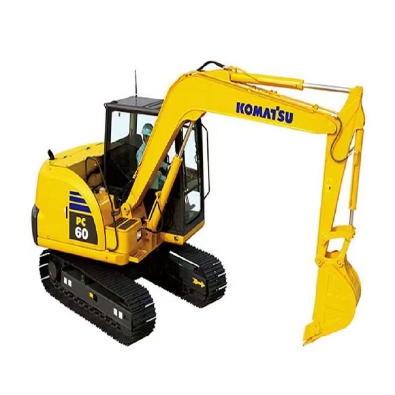 Crawler excavator Komatsu PC60 6 ton used hydraulic high quality/Second hand mini digger Komatsu PC60 Japan origin cheap price Komatsu Excavator