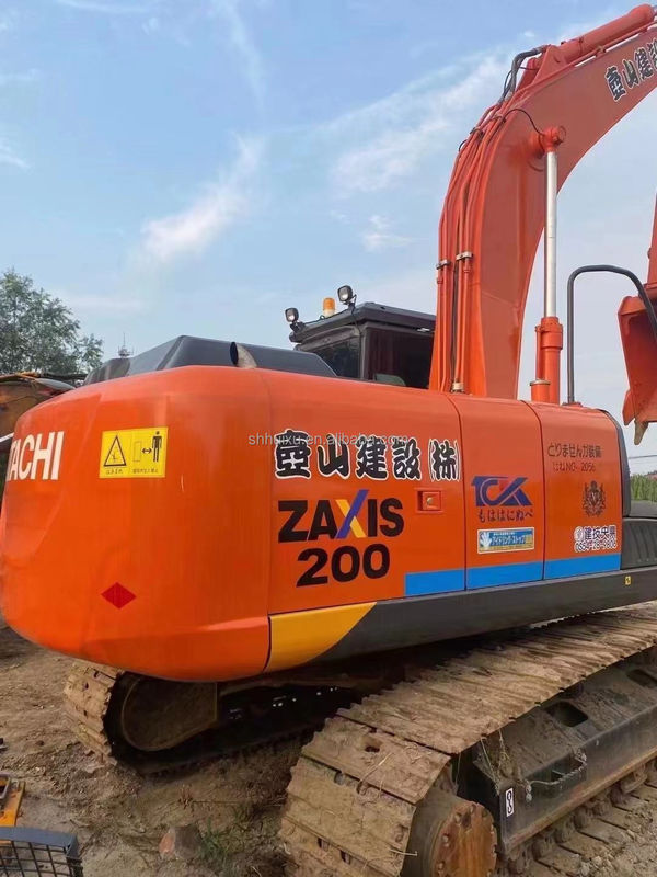 Hitachi in stock Hitachi ZX200-3 second hand Hydraulic crawler excavator Good condition/Used digging machine Hitachi ZX200-3 Cheap price