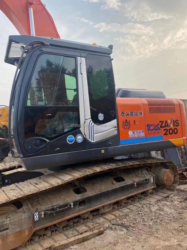 Hitachi in stock Hitachi ZX200-3 second hand Hydraulic crawler excavator Good condition/Used digging machine Hitachi ZX200-3 Cheap price